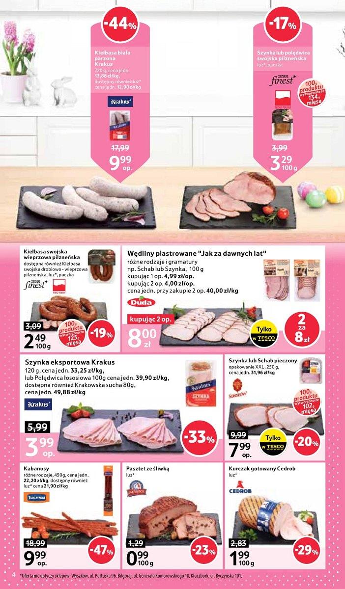 Gazetka promocyjna Tesco str. 4