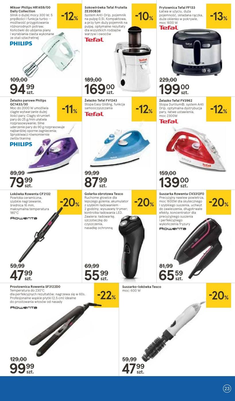 Gazetka promocyjna Tesco str. 23