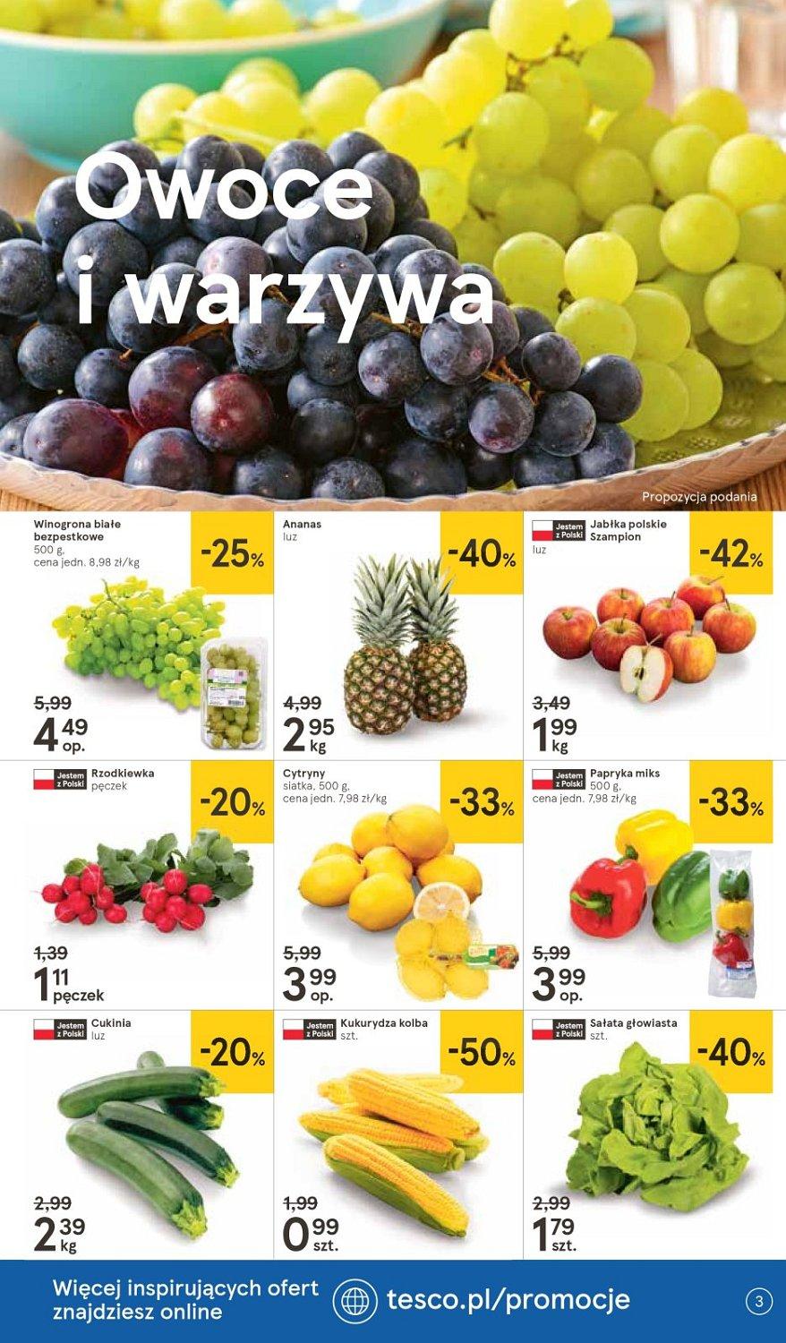 Gazetka promocyjna Tesco str. 3