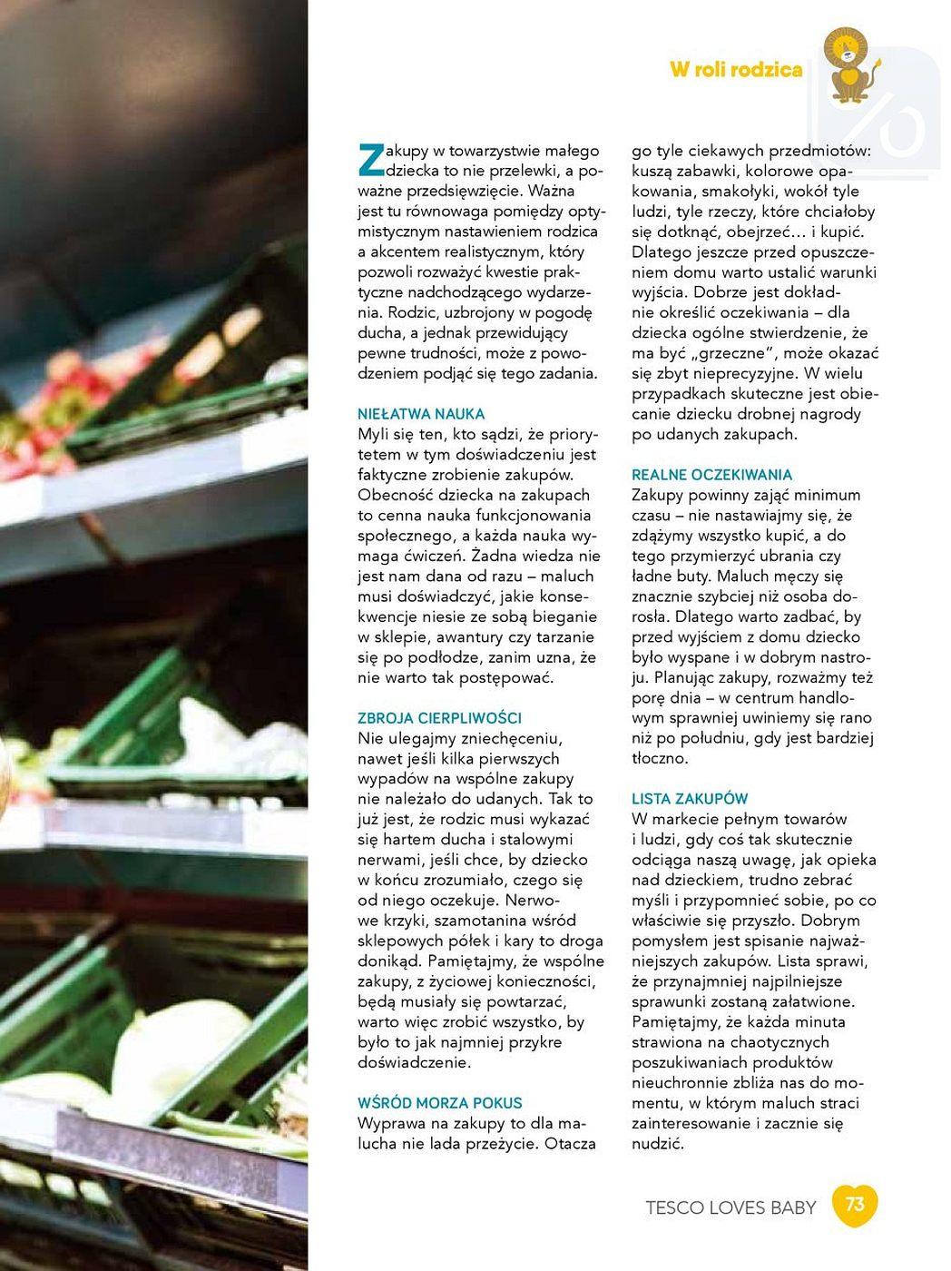Gazetka promocyjna Tesco str. 73