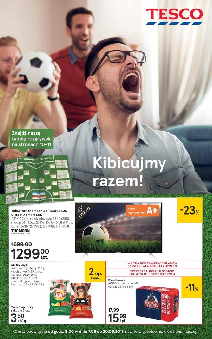 Gazetka promocyjna Tesco str. 1