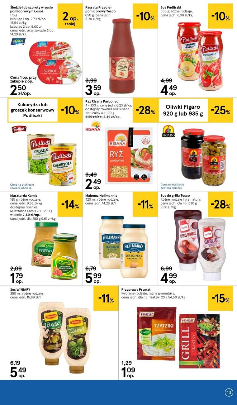 Gazetka promocyjna Tesco str. 13