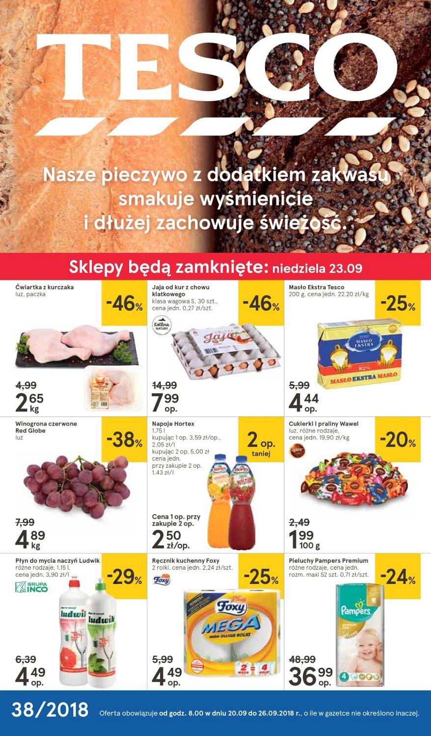 Gazetka promocyjna Tesco str. 1