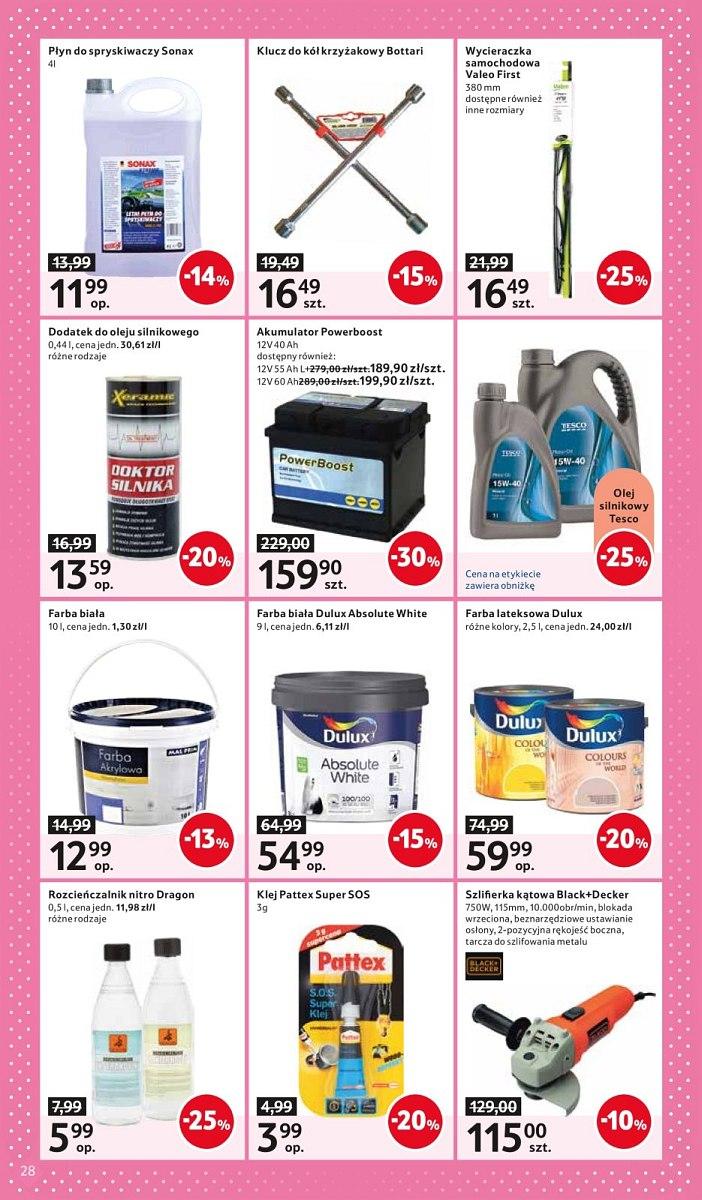 Gazetka promocyjna Tesco str. 28
