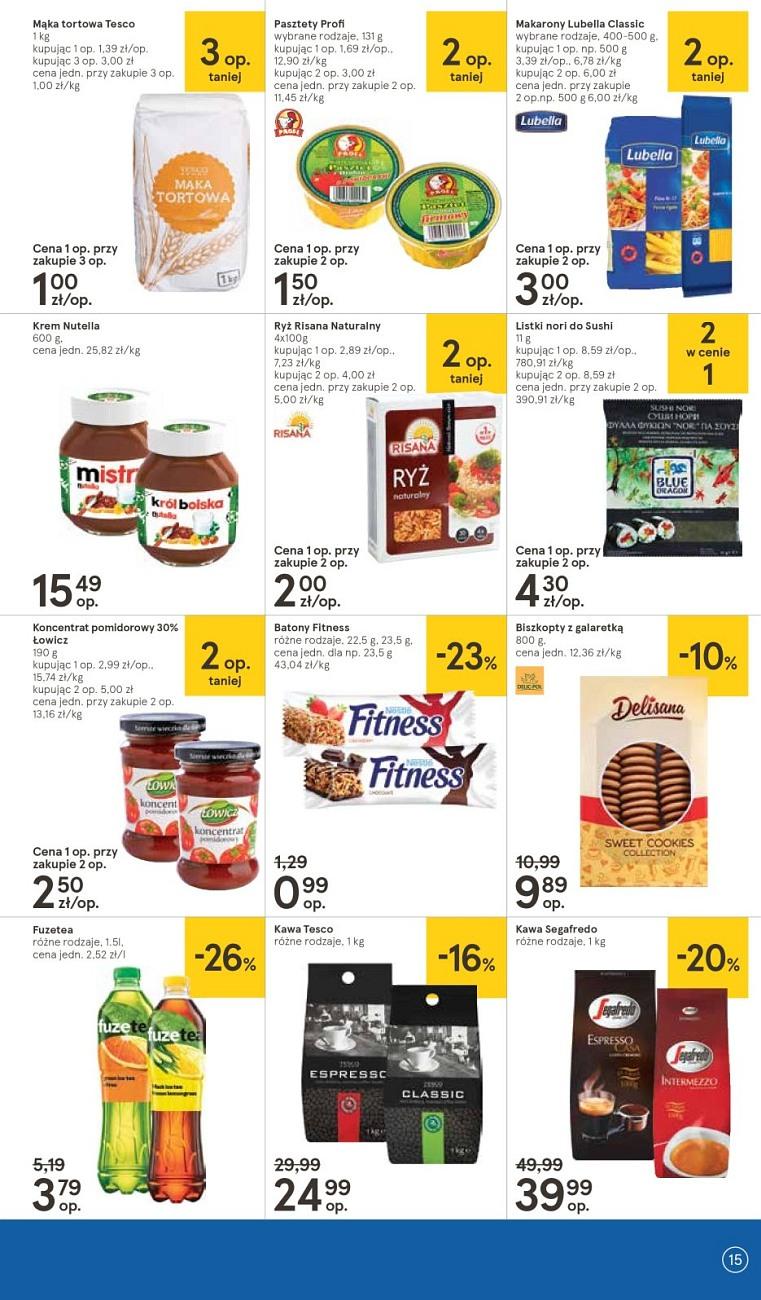 Gazetka promocyjna Tesco str. 15