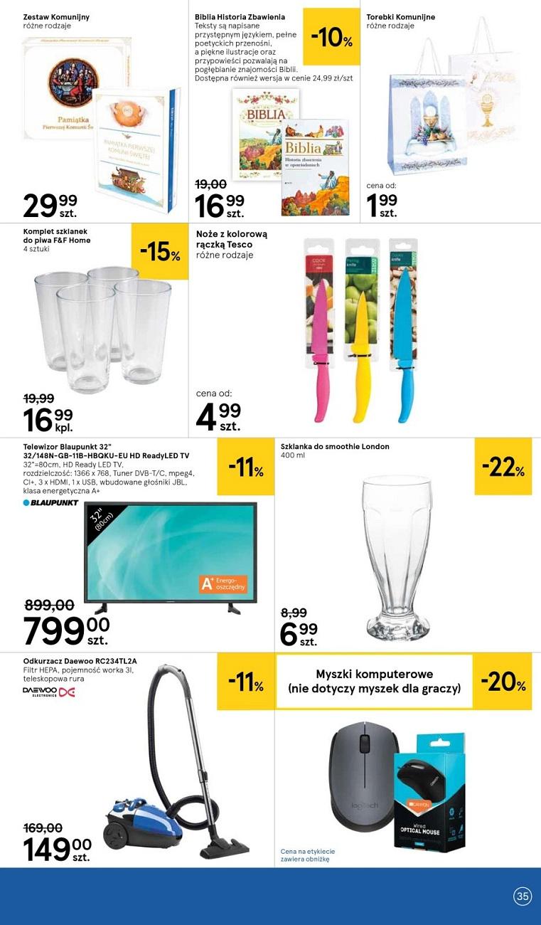 Gazetka promocyjna Tesco str. 35