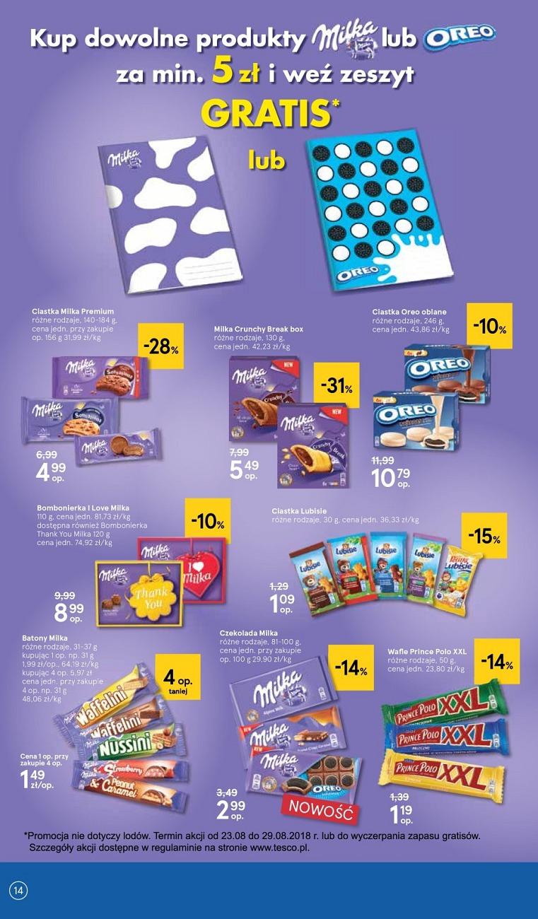 Gazetka promocyjna Tesco str. 14