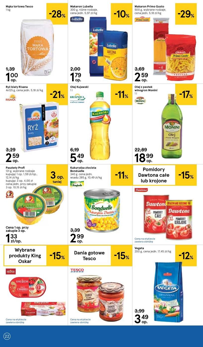 Gazetka promocyjna Tesco str. 22