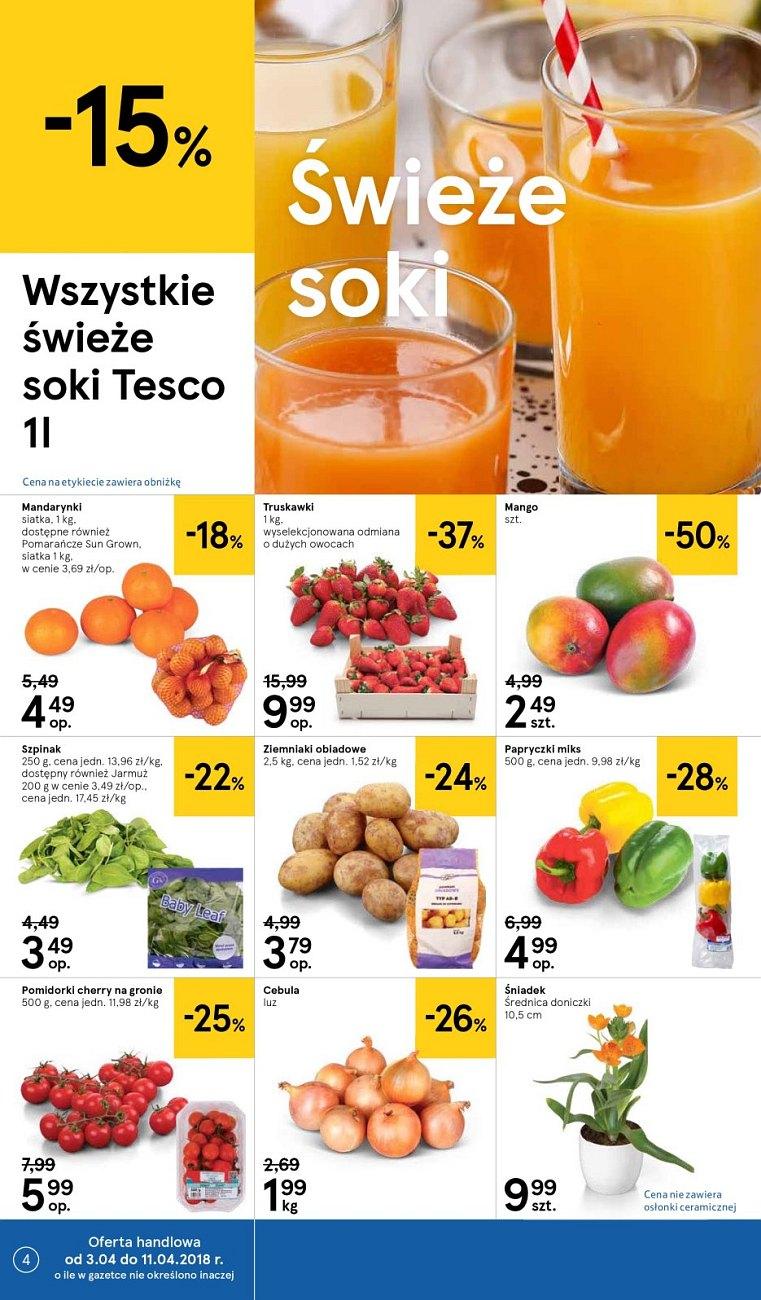 Gazetka promocyjna Tesco str. 4