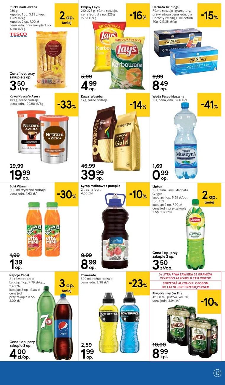 Gazetka promocyjna Tesco str. 13
