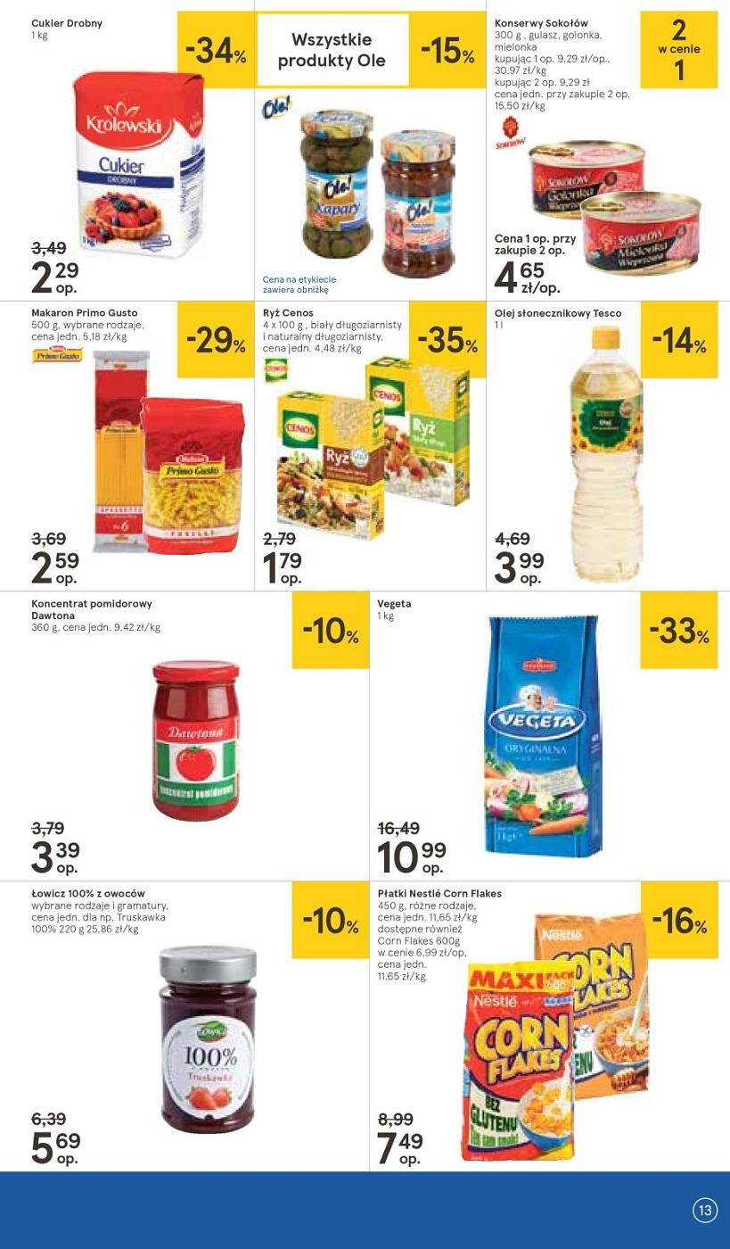 Gazetka promocyjna Tesco str. 13