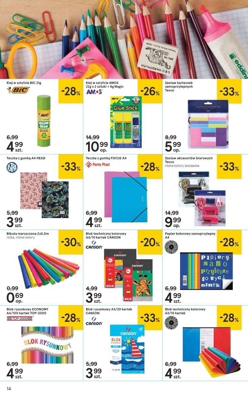Gazetka promocyjna Tesco str. 14