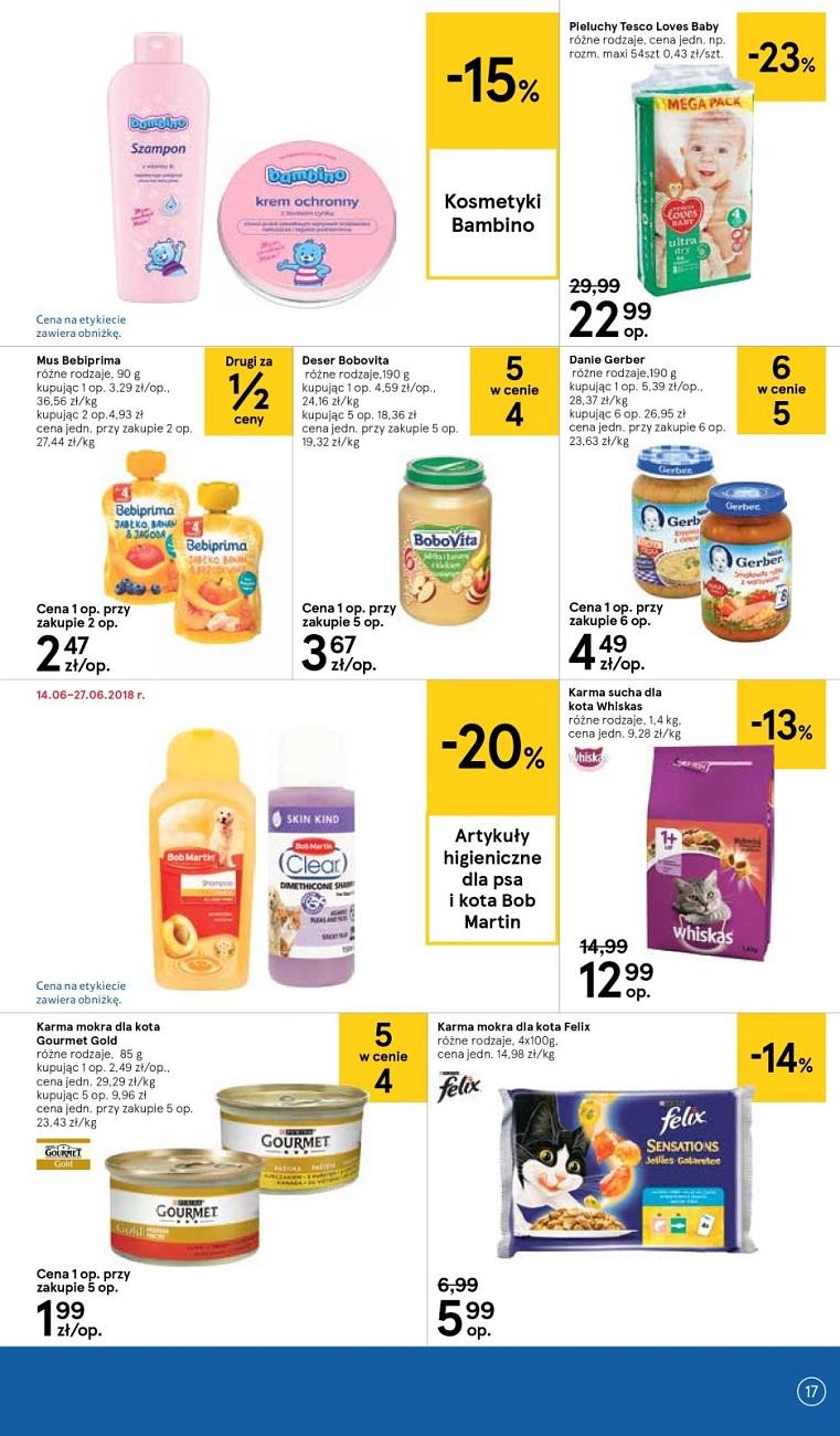 Gazetka promocyjna Tesco str. 17