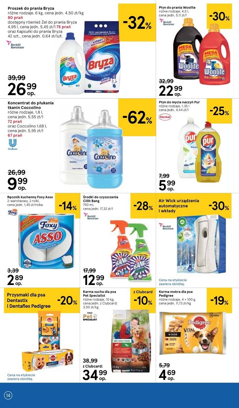 Gazetka promocyjna Tesco str. 14