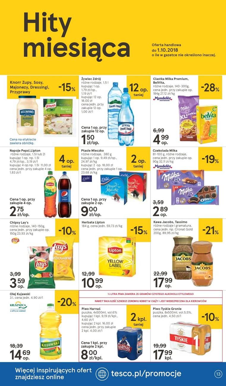 Gazetka promocyjna Tesco str. 13