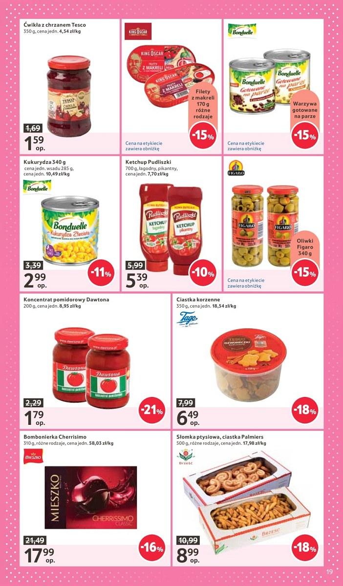 Gazetka promocyjna Tesco str. 19