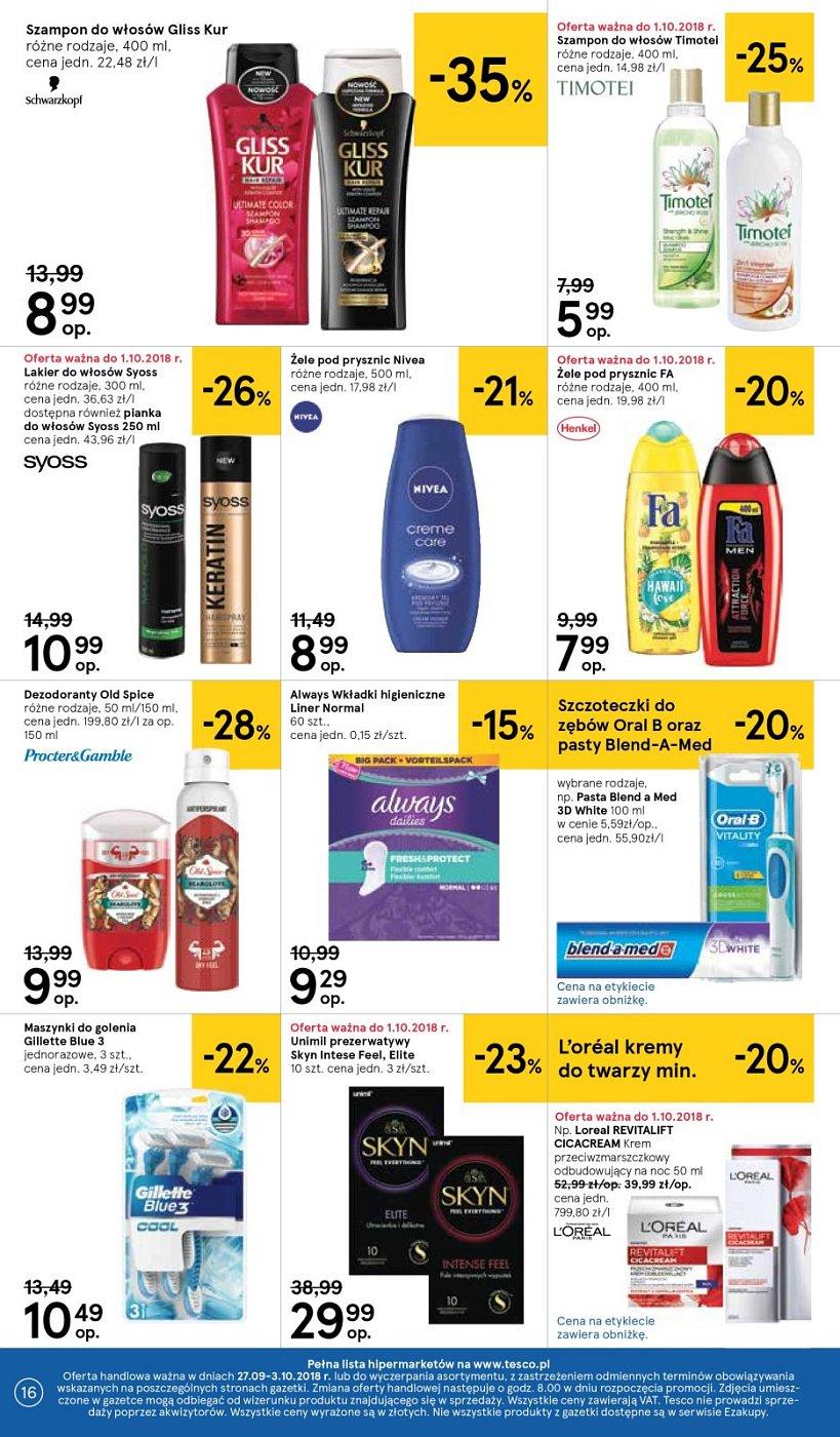 Gazetka promocyjna Tesco str. 16