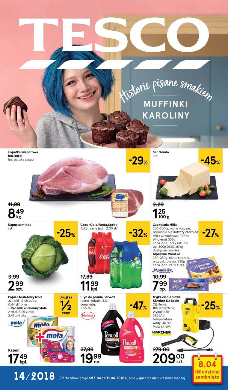 Gazetka promocyjna Tesco str. 1
