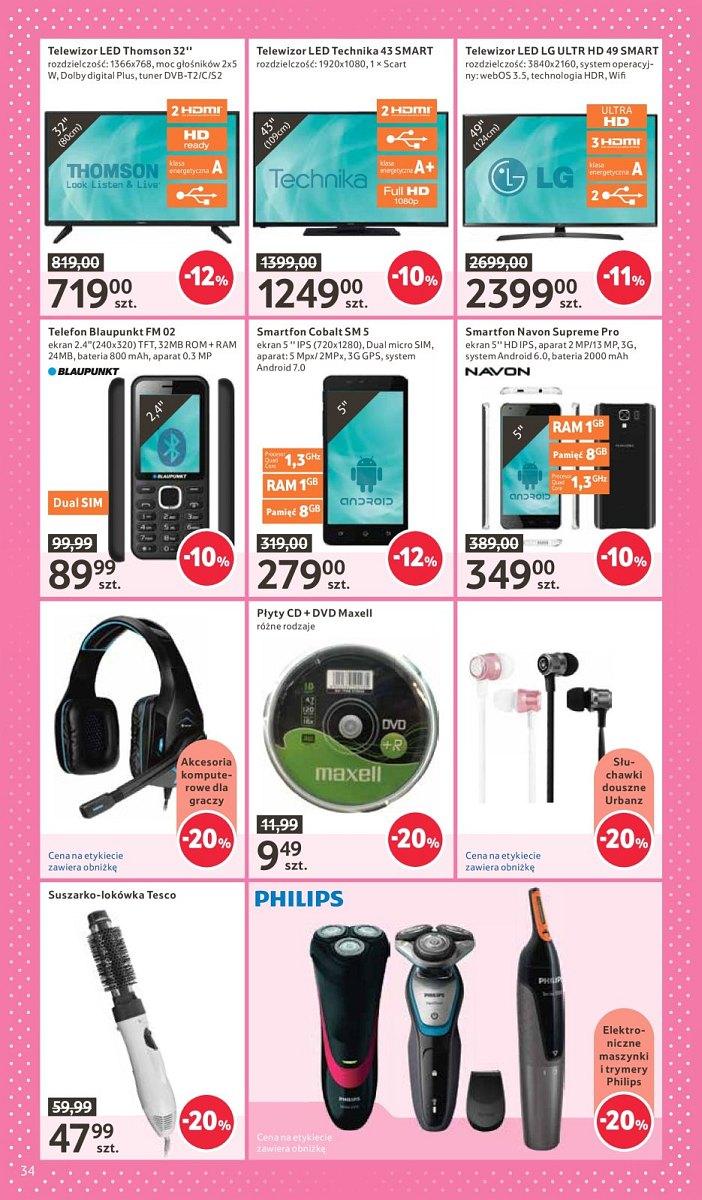 Gazetka promocyjna Tesco str. 34