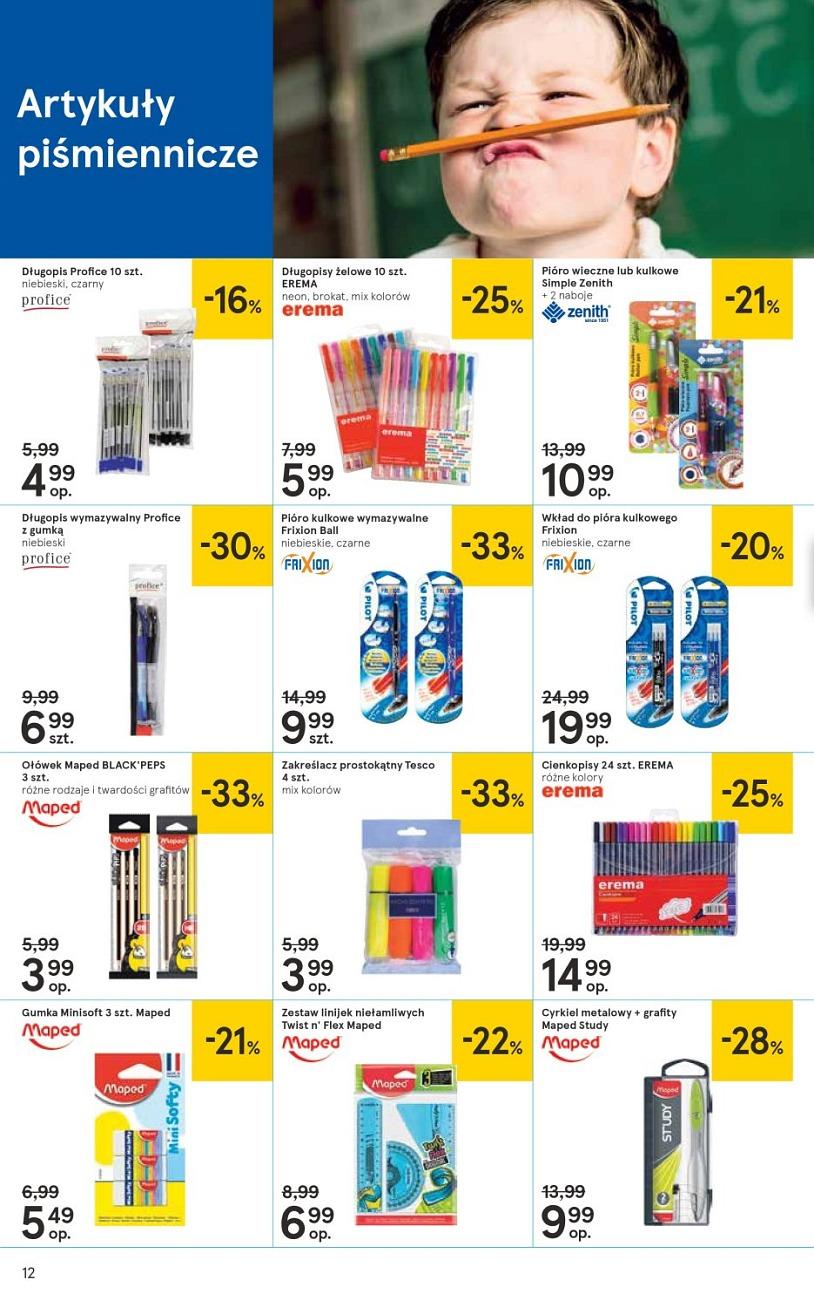 Gazetka promocyjna Tesco str. 12