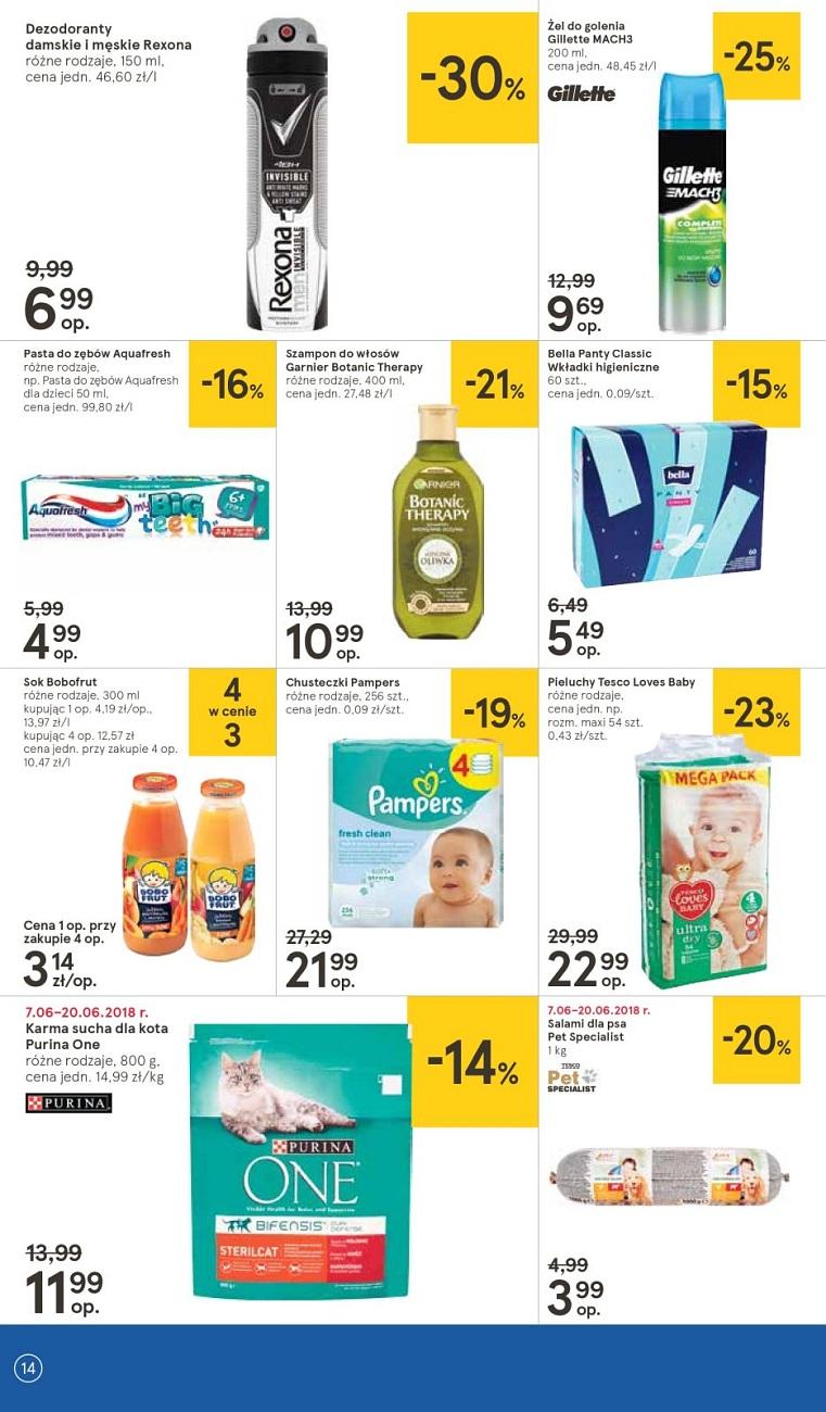 Gazetka promocyjna Tesco str. 14