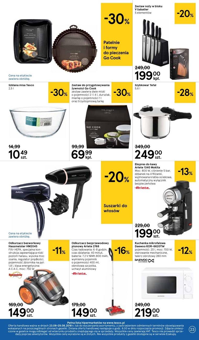 Gazetka promocyjna Tesco str. 23