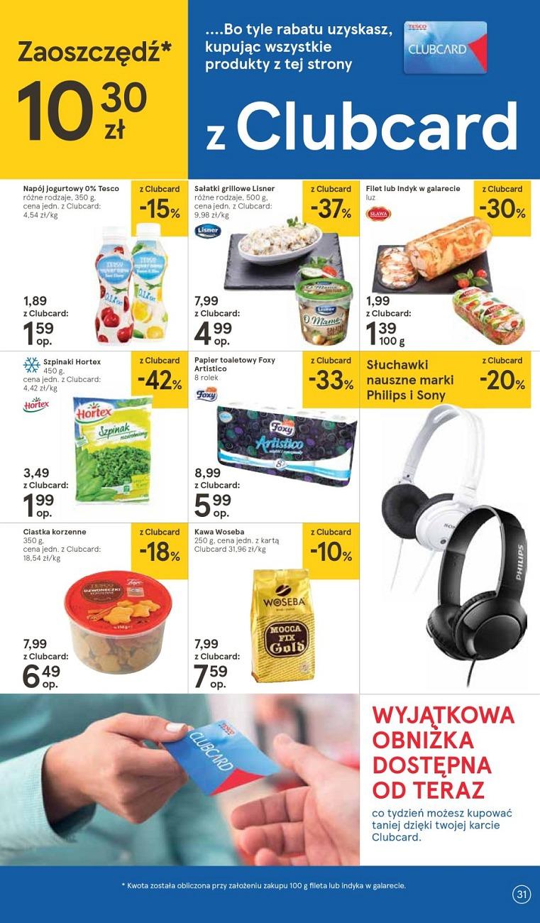 Gazetka promocyjna Tesco str. 31