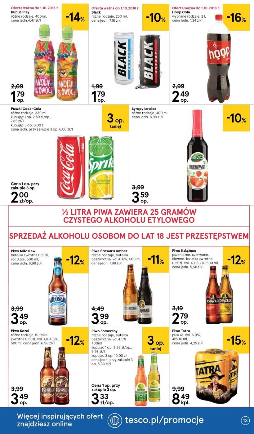 Gazetka promocyjna Tesco str. 13