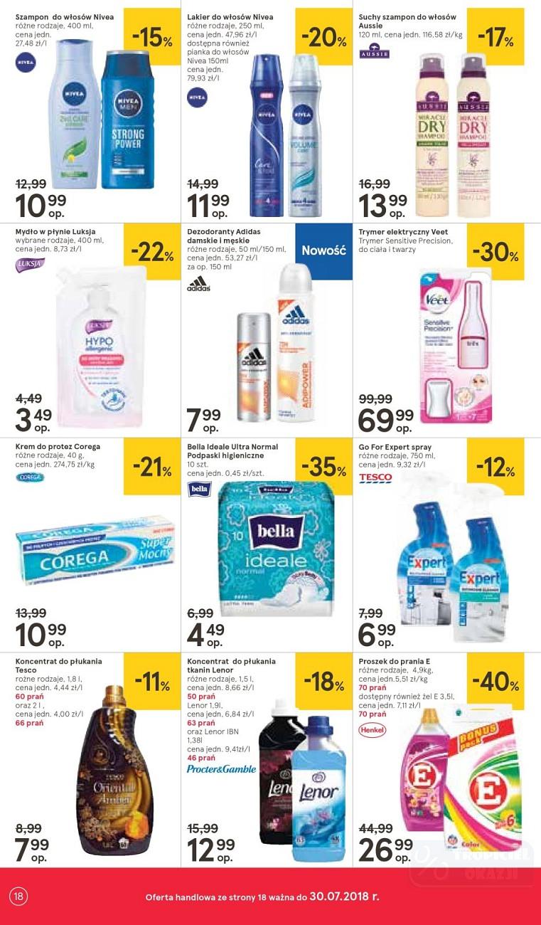 Gazetka promocyjna Tesco str. 18