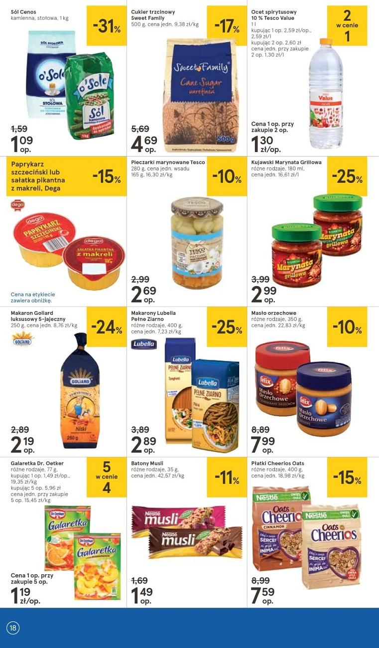 Gazetka promocyjna Tesco str. 18