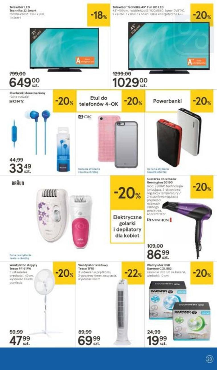 Gazetka promocyjna Tesco str. 23