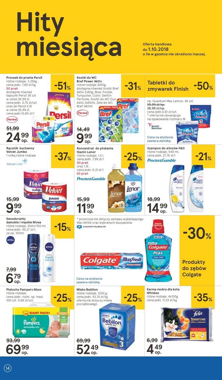 Gazetka promocyjna Tesco str. 14