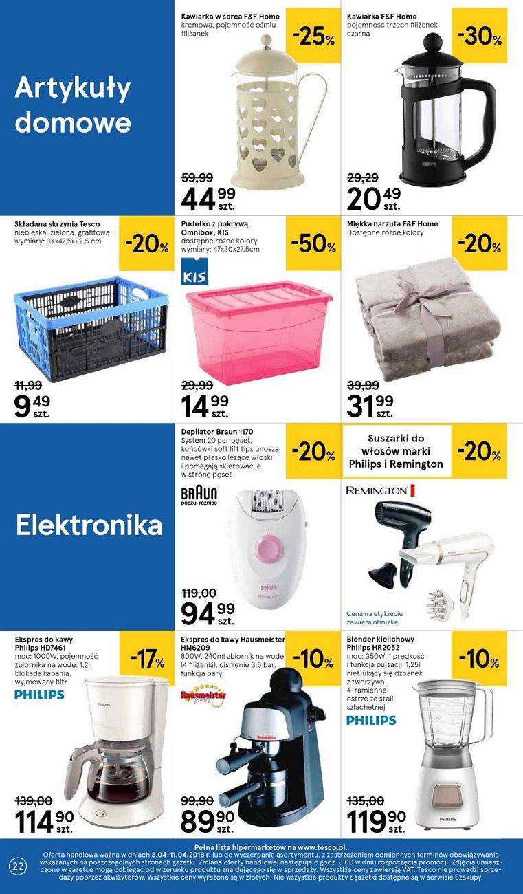 Gazetka promocyjna Tesco str. 22