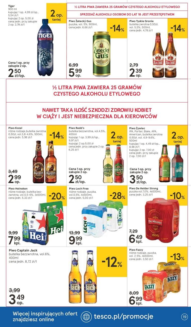 Gazetka promocyjna Tesco str. 19