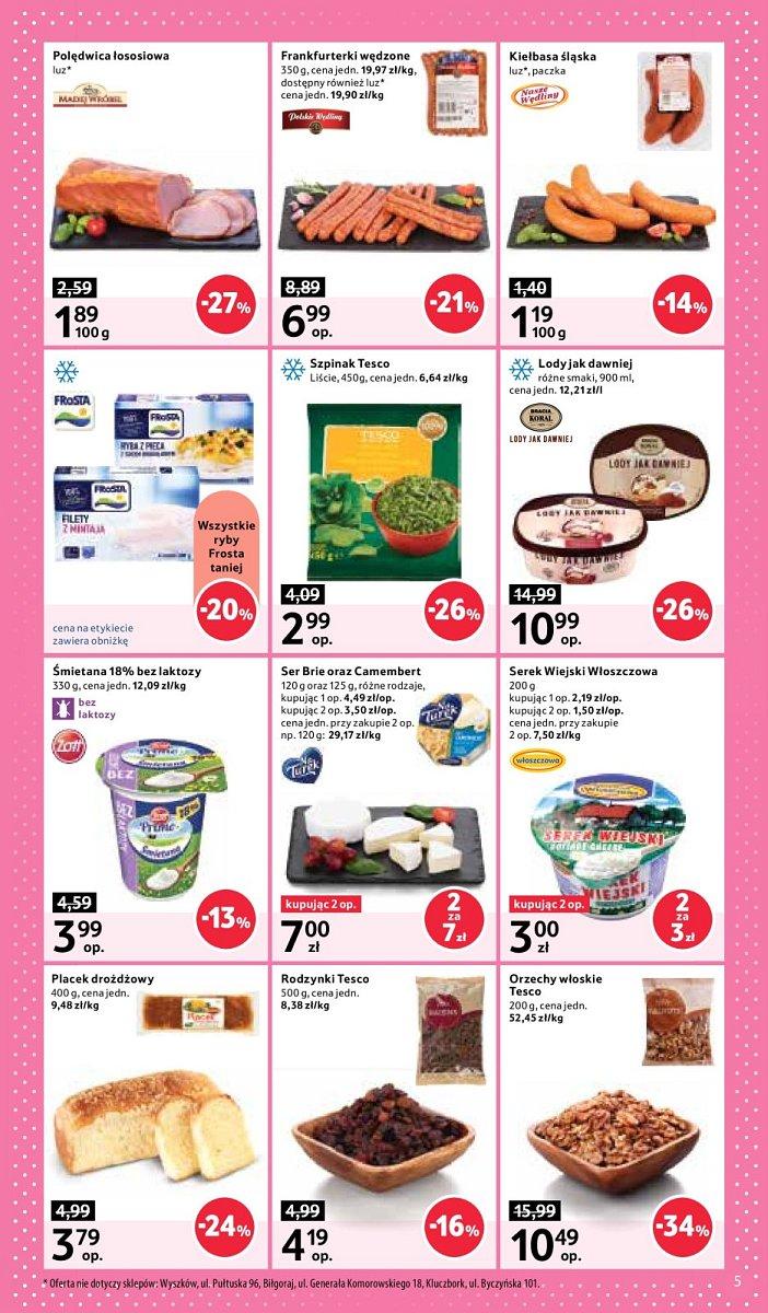 Gazetka promocyjna Tesco str. 5