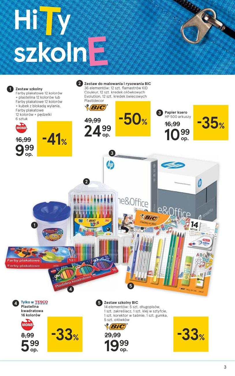 Gazetka promocyjna Tesco str. 3