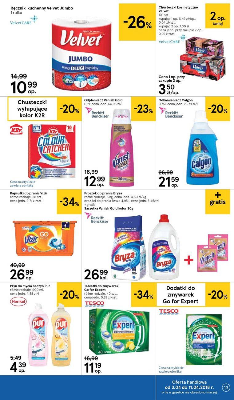 Gazetka promocyjna Tesco str. 13