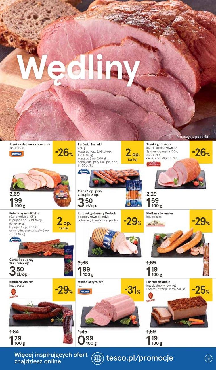 Gazetka promocyjna Tesco str. 5