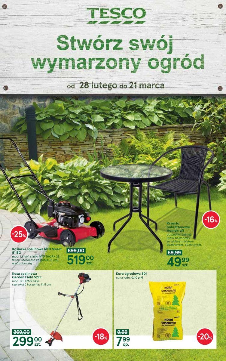 Gazetka promocyjna Tesco str. 1