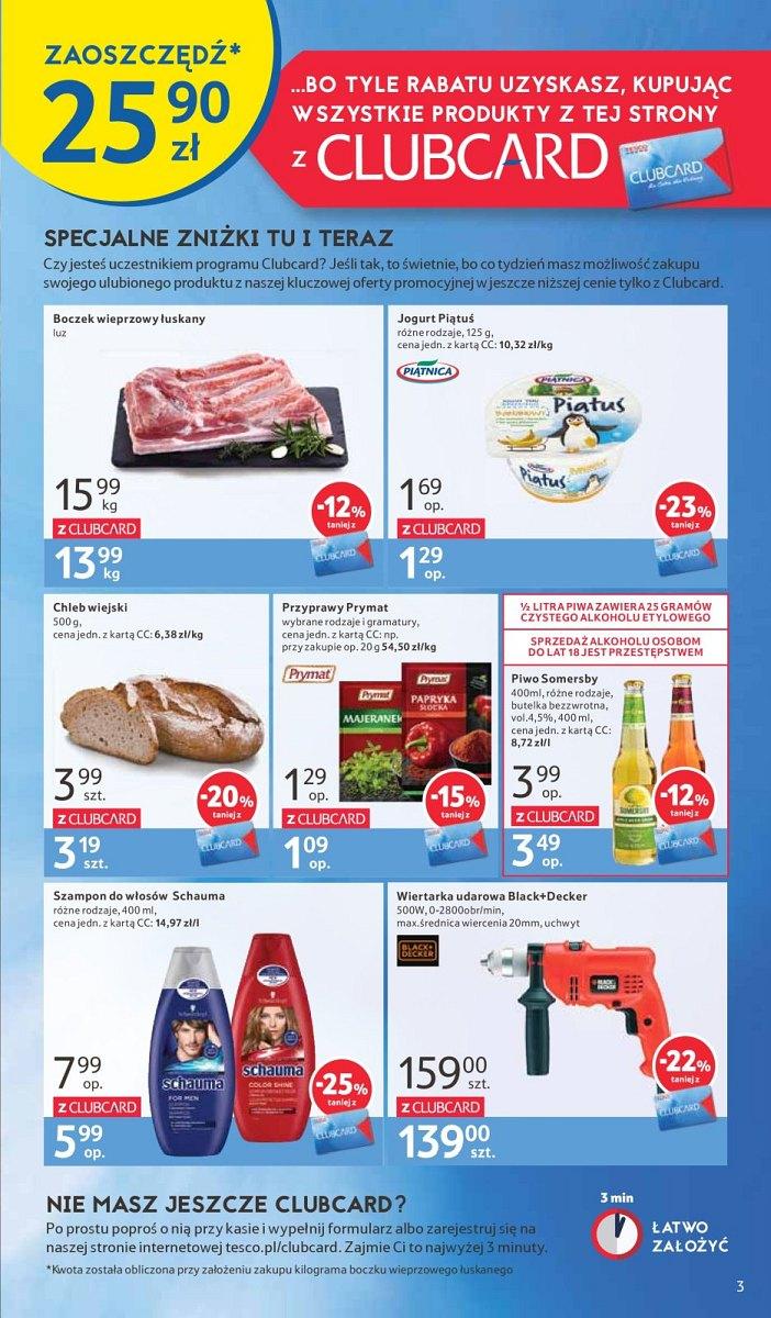 Gazetka promocyjna Tesco str. 3