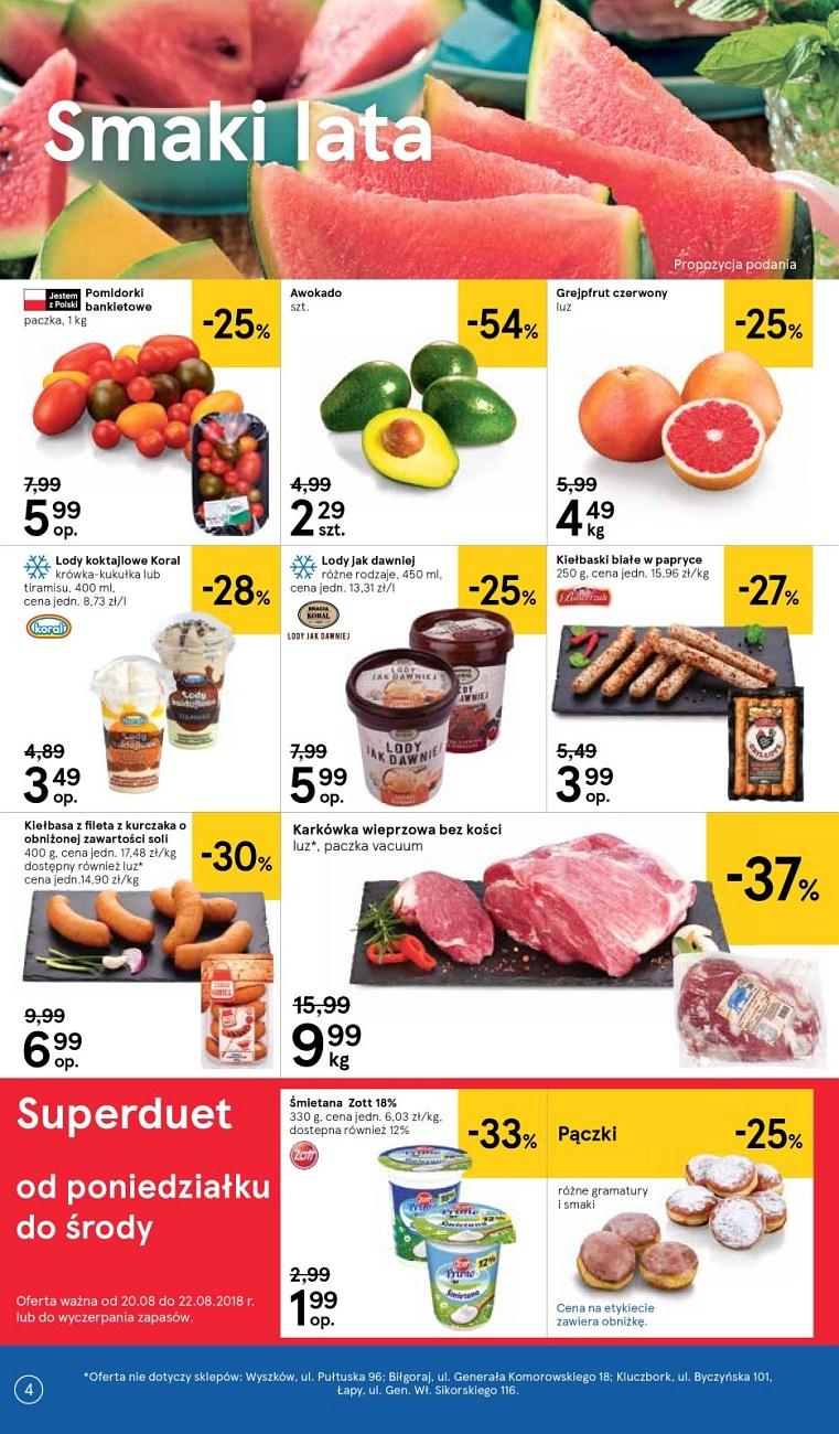 Gazetka promocyjna Tesco str. 4