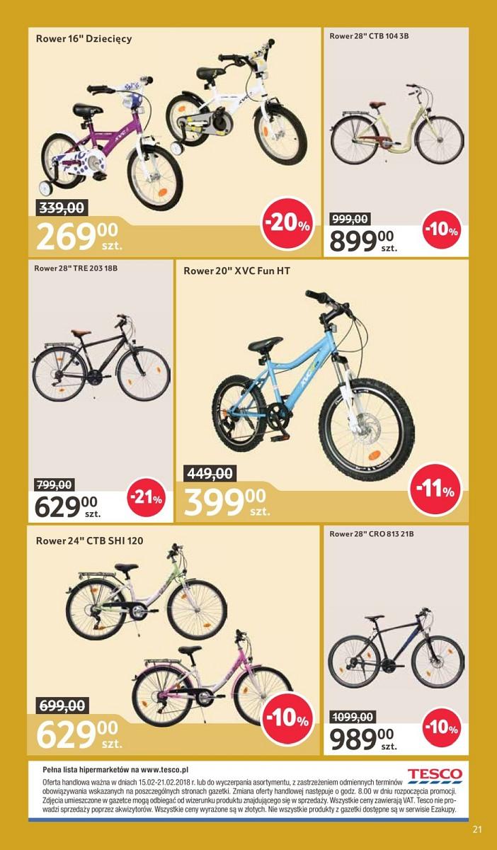 Gazetka promocyjna Tesco str. 21