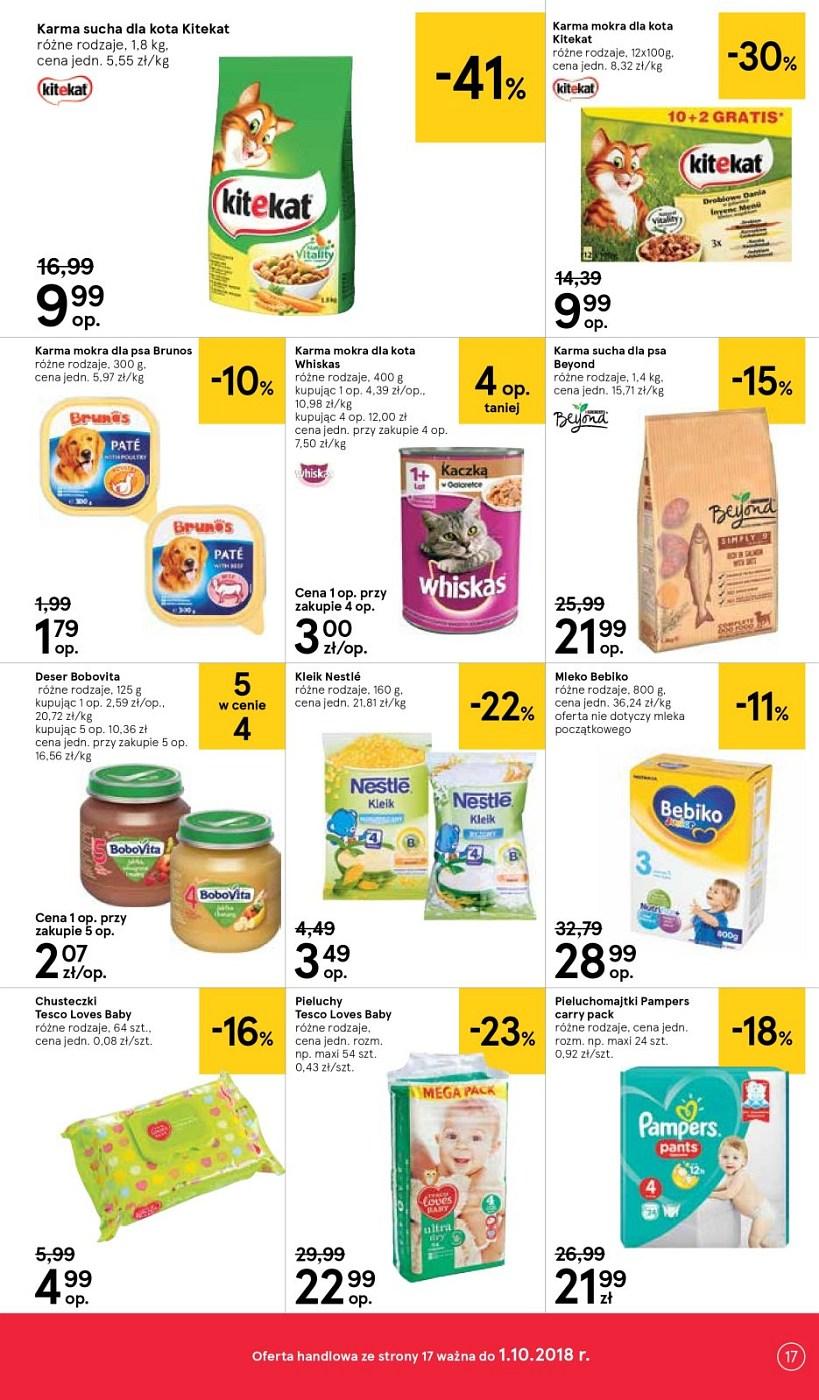 Gazetka promocyjna Tesco str. 17