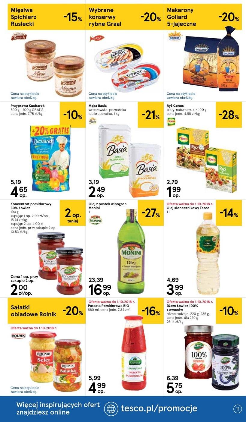 Gazetka promocyjna Tesco str. 11