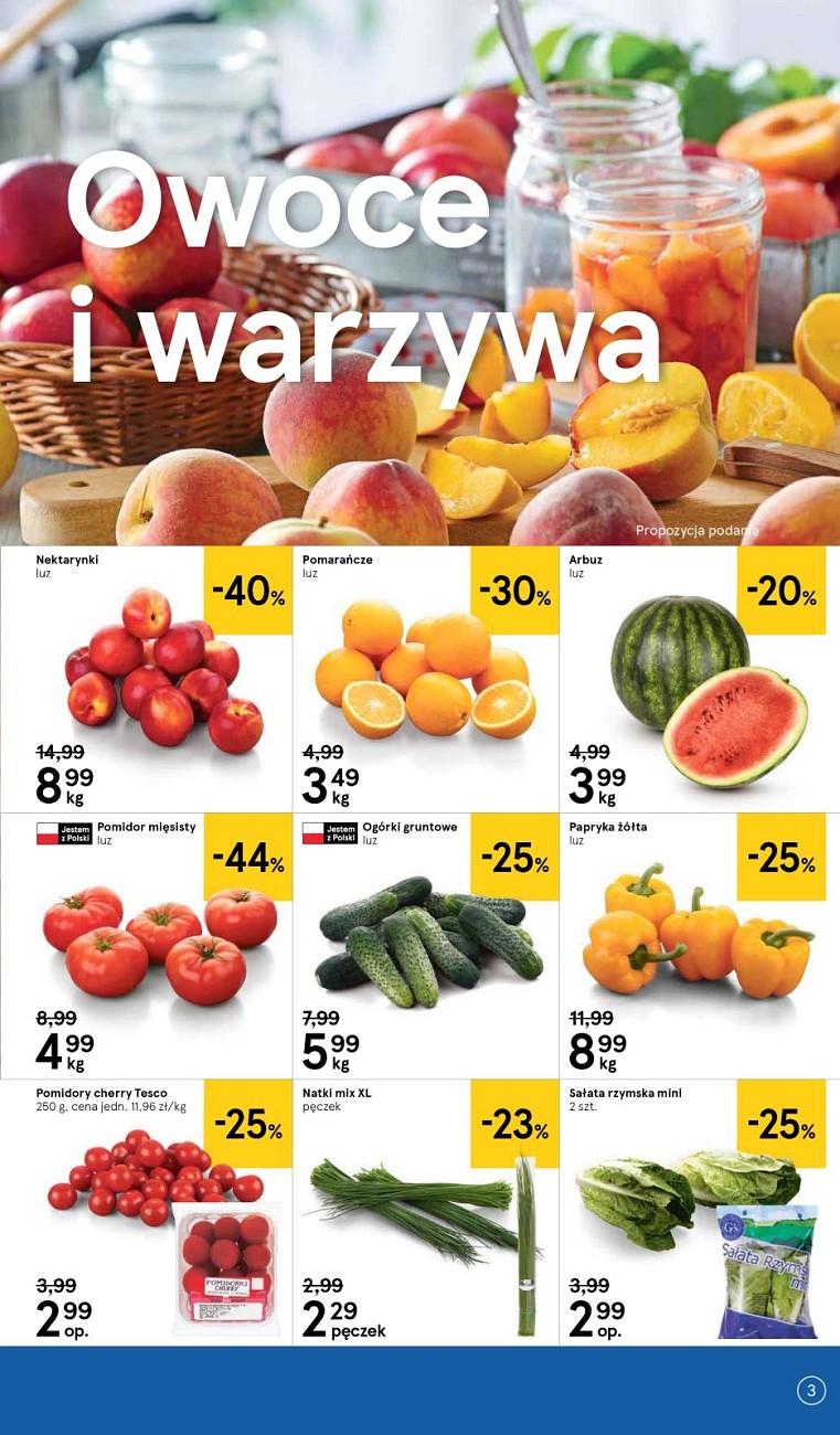 Gazetka promocyjna Tesco str. 3