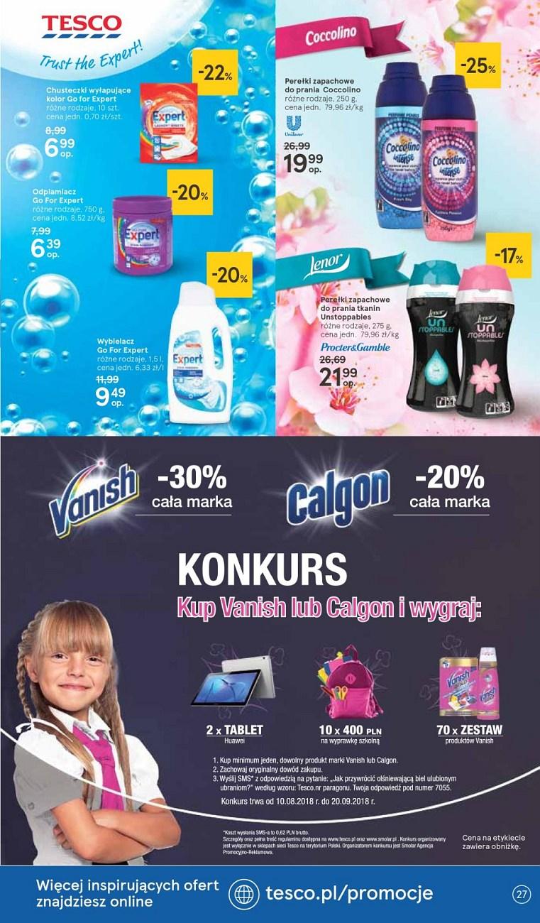 Gazetka promocyjna Tesco str. 27