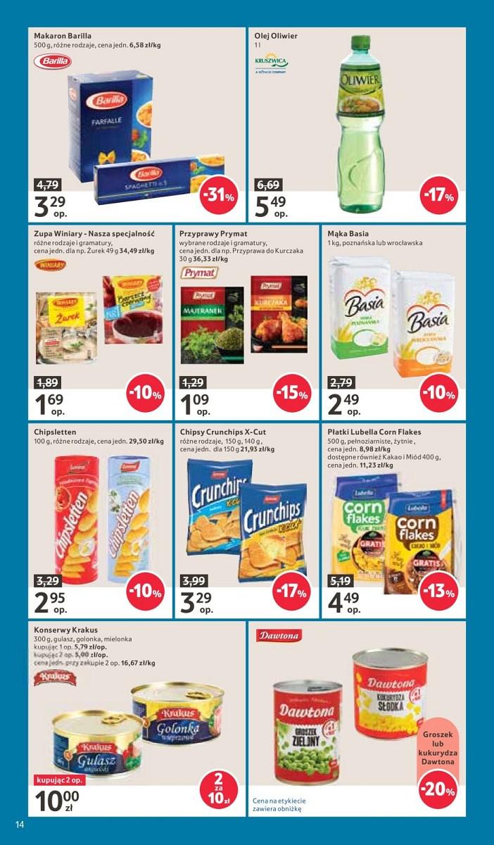 Gazetka promocyjna Tesco str. 14