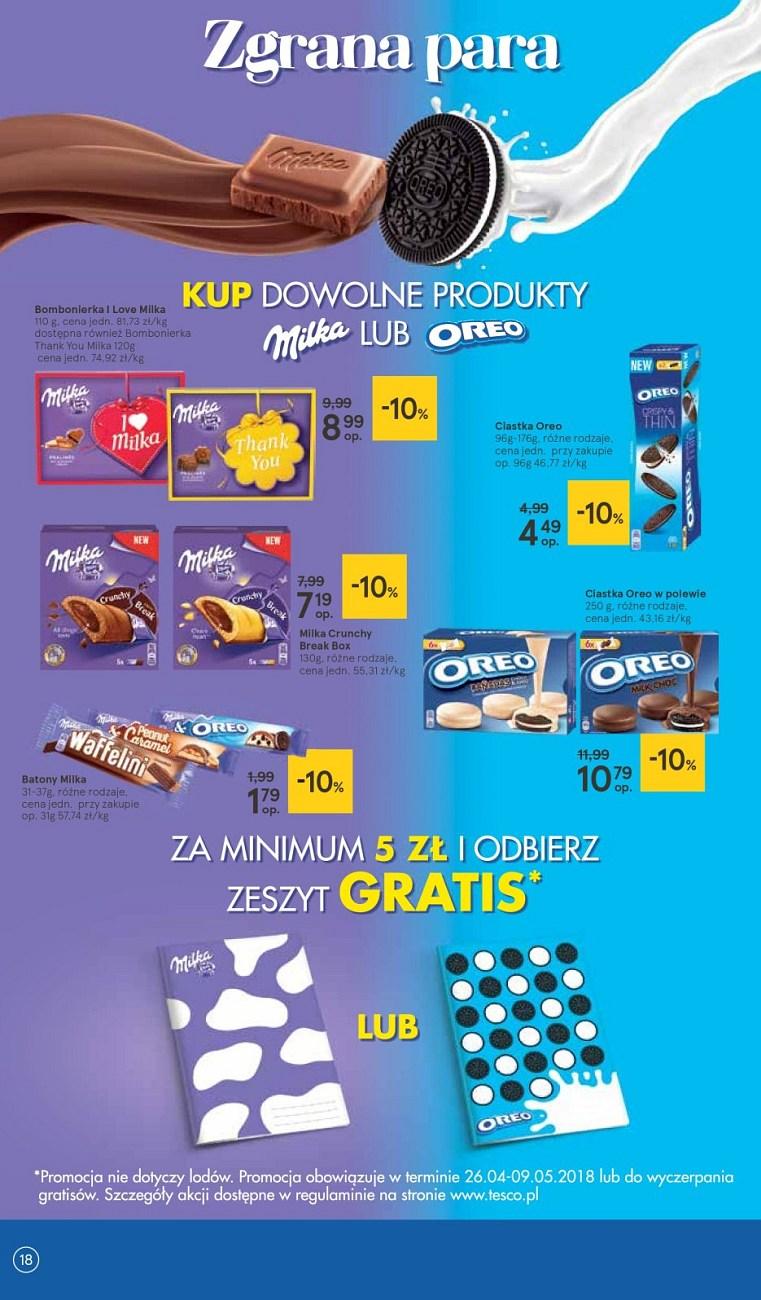 Gazetka promocyjna Tesco str. 18