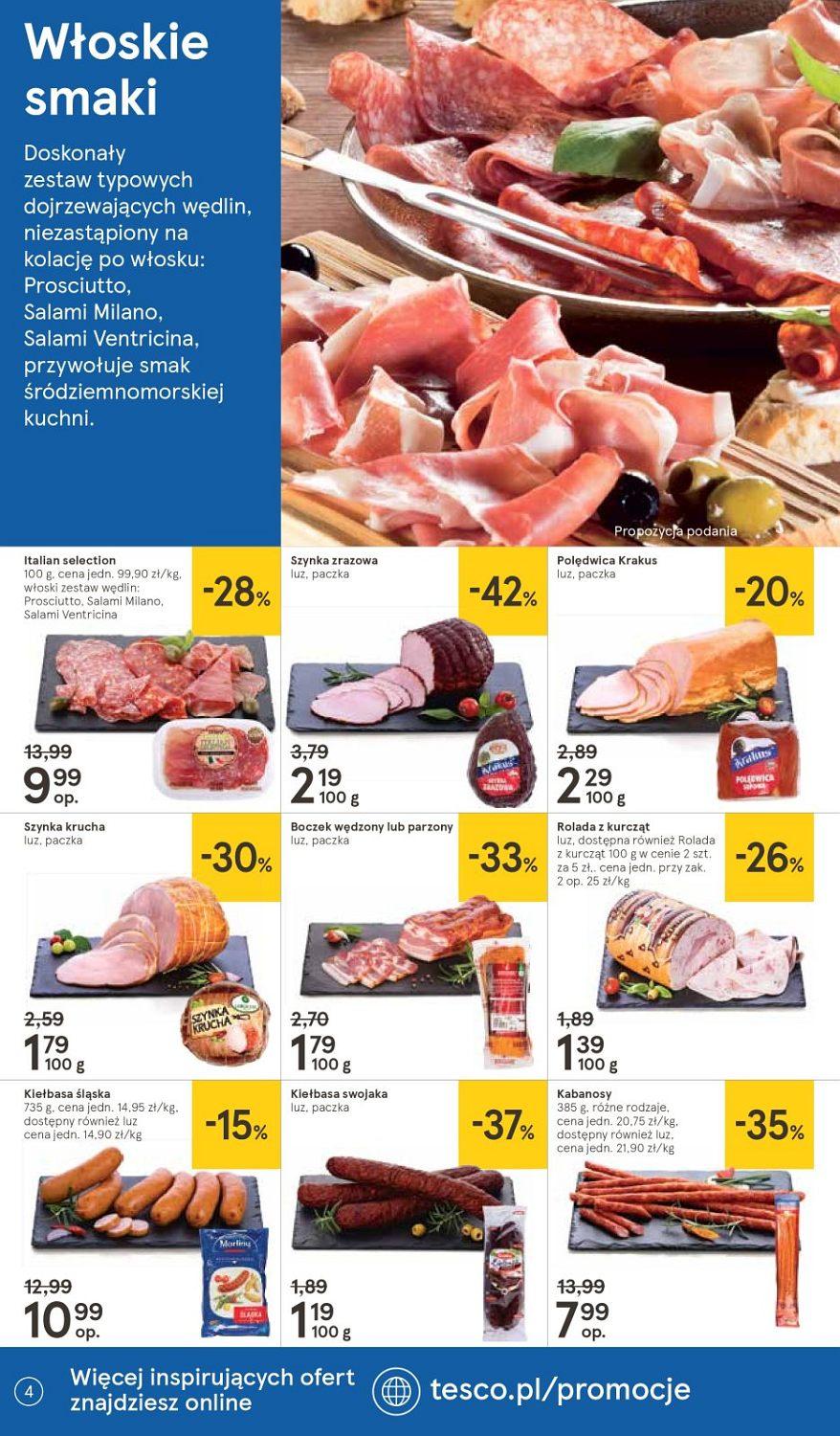 Gazetka promocyjna Tesco str. 4