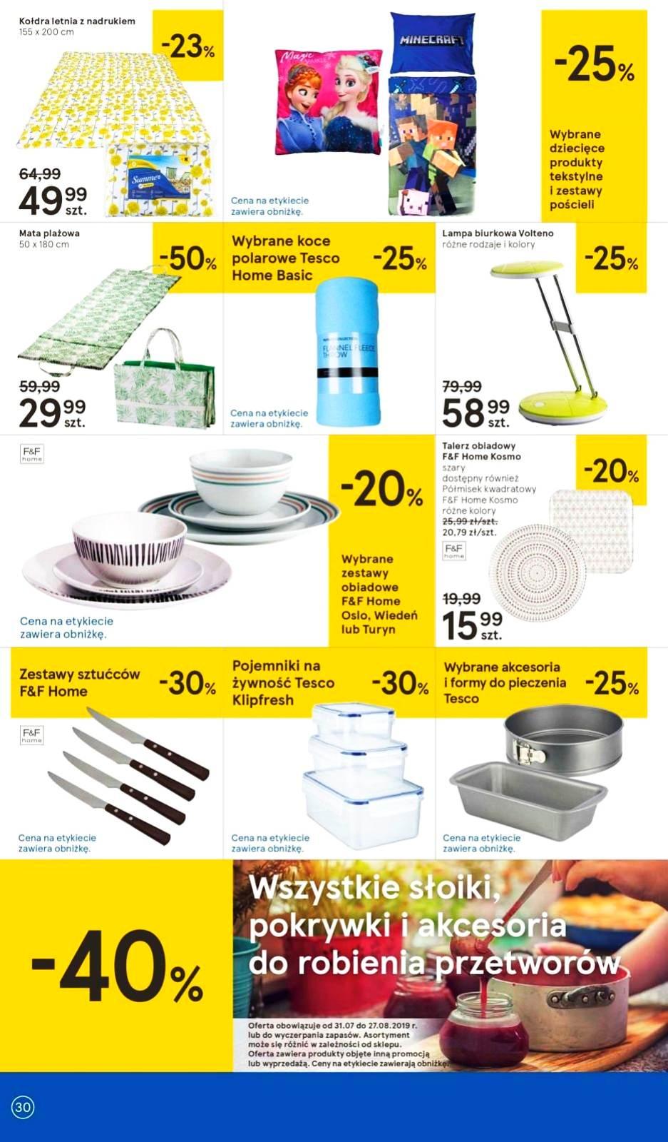 Gazetka promocyjna Tesco str. 30
